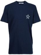 Givenchy Star Print T-shirt, Men's, Size: Xl, Blue, Cotton