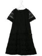 John Galliano Kids Lace Dress, Girl's, Size: 16 Yrs, Black