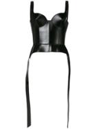 Alexander Mcqueen Bustier Top - Black