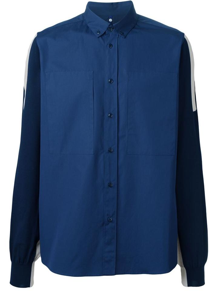 Oamc Contrast Sleeve Shirt