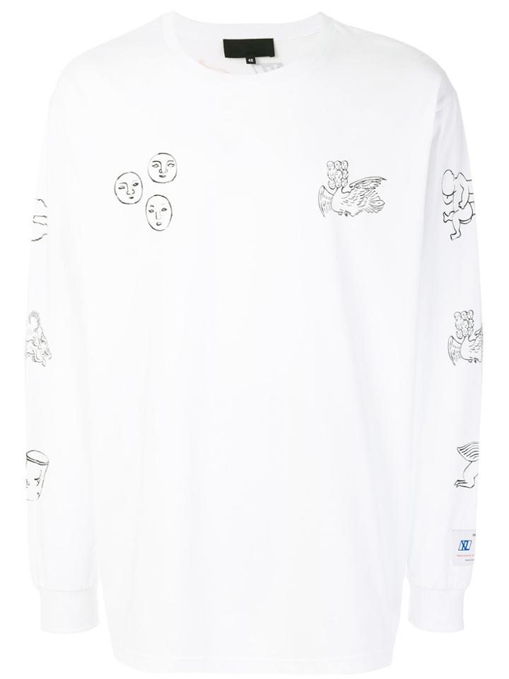 Xander Zhou Longsleeved T-shirt - White