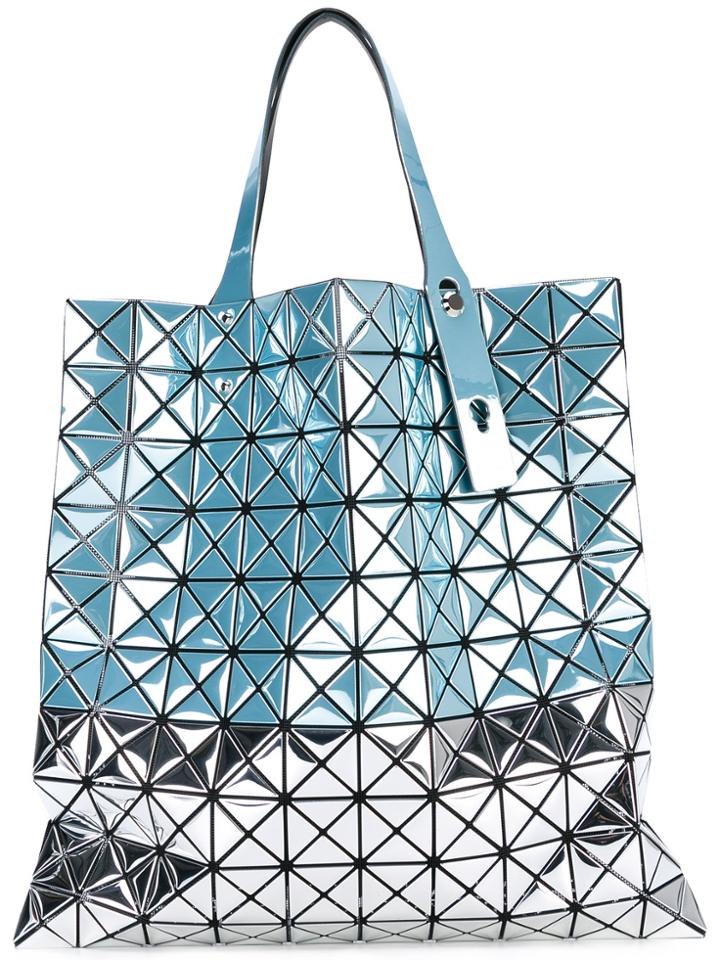 Bao Bao Issey Miyake Patterned Tote Bag - Metallic
