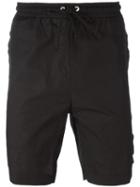 Lost & Found Rooms Layered Shorts, Men's, Size: Small, Black, Cotton/spandex/elastane