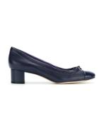 Sarah Chofakian Embellished Pumps - Blue