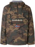Napapijri Patched Printed Hoodie - Multicolour