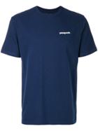 Patagonia Logo Print T-shirt - Blue