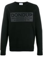 Dondup Logo Print Sweater - Black