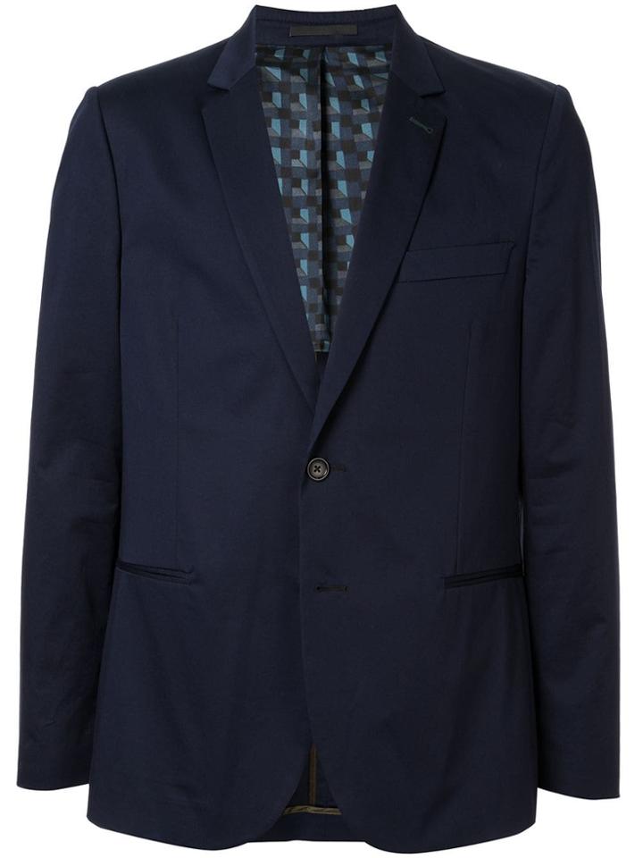 Ps Paul Smith Casual Blazer - Blue