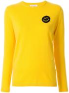 Bella Freud Happy Smile Print Jumper - Yellow
