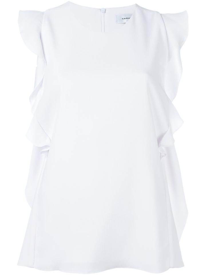 Carven Ruffle Detail Top