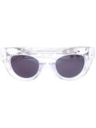 Vera Wang - Embellished Cat Eye Sunglasses - Women - Acetate - One Size, Women's, White, Acetate