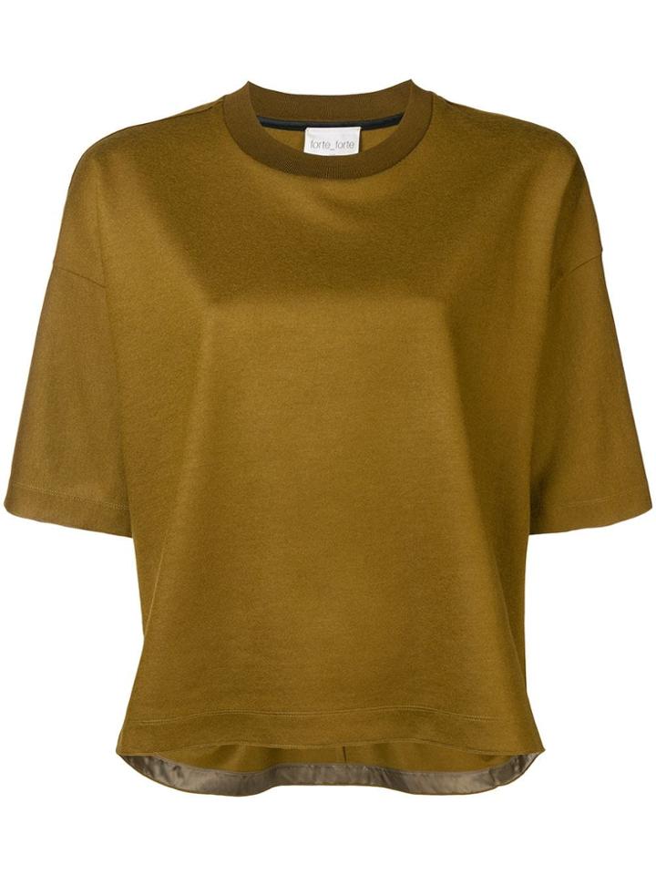Forte Forte Drop Shoulder Top - Green