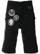 Ktz Scout Patches Military Shorts - Black