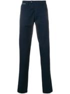 Eleventy Slim Fit Trousers - Blue