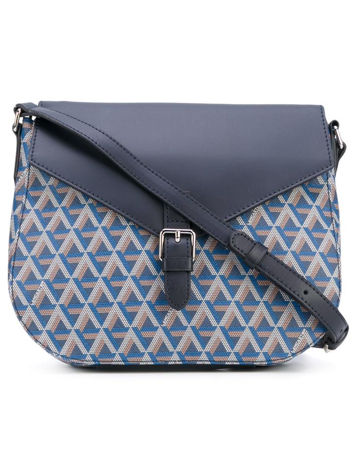Lancaster - Ikon Crossbody Bag - Women - Leather - One Size, Blue, Leather