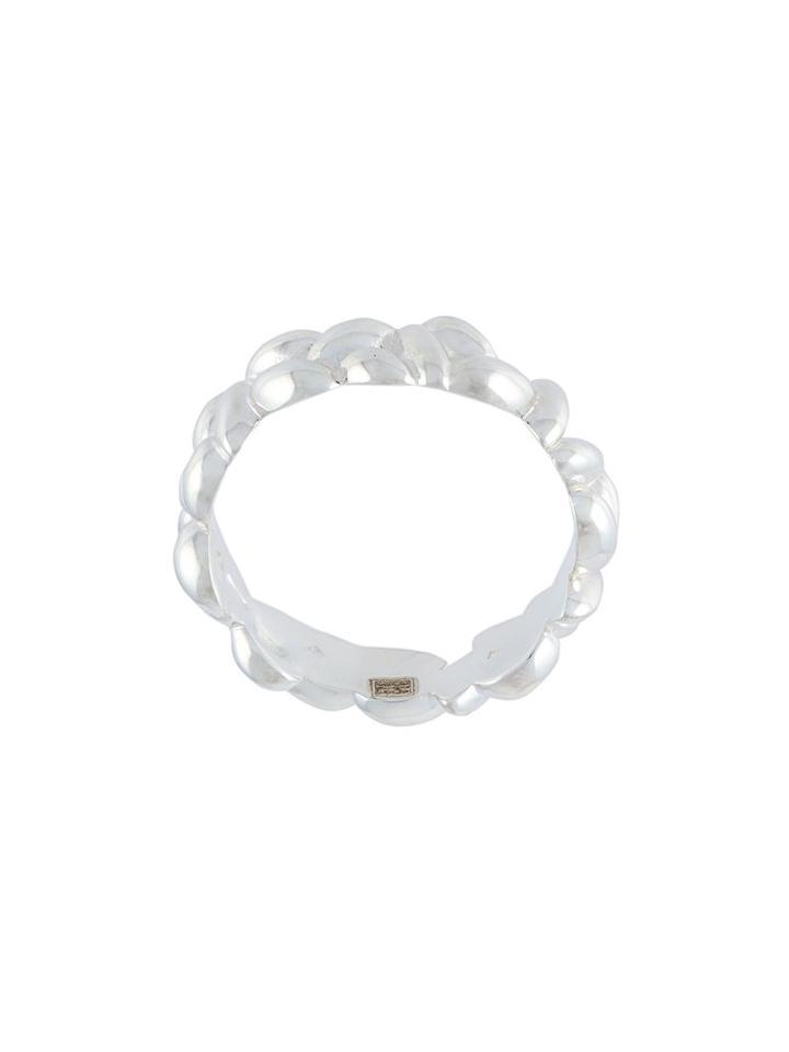 Bea Bongiasca Rice Grain Cluster Thin Ring, Women's, Metallic