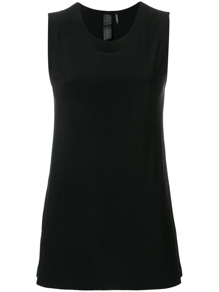 Norma Kamali Sleeveless Tank Top - Black