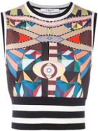 Givenchy 'crazy Cleopatra' Knitted Top - Multicolour