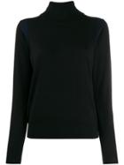 Ps Paul Smith Turtle-neck Fitted Jumper - Black