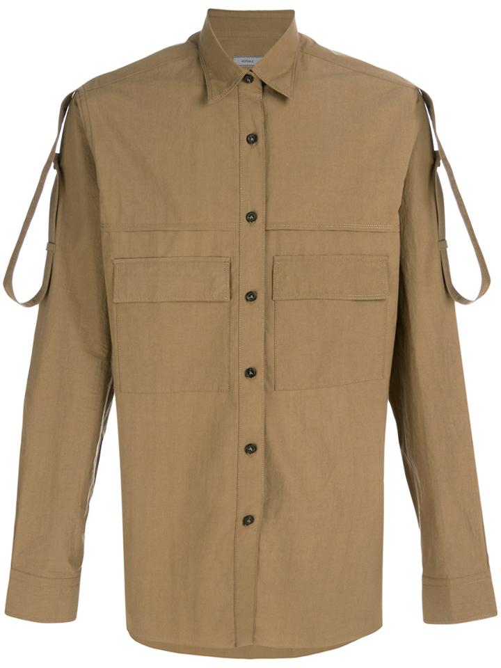 Lanvin Sarajana Wash Shirt - Brown