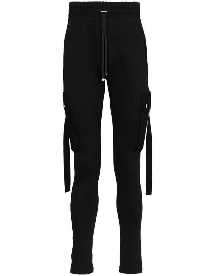 Amiri Cargo-style Track Pants - Black