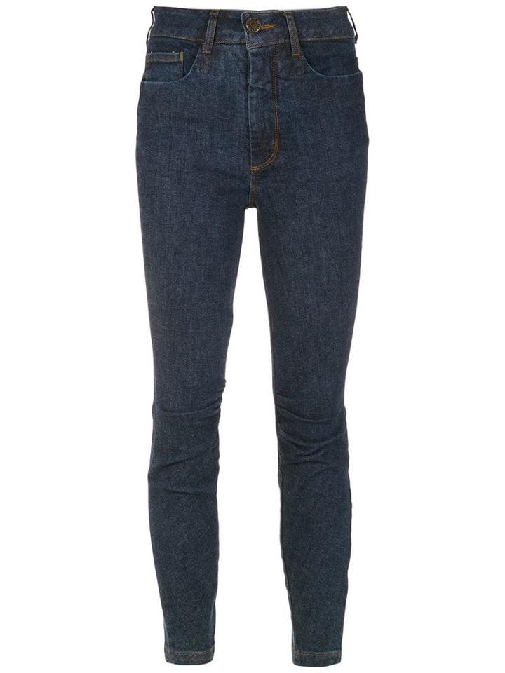 Àlg Ruched Skinny-fit Jeans - Blue