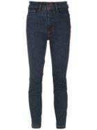 Àlg Ruched Skinny-fit Jeans - Blue