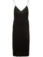Alice+olivia Fitted Midi Dress - Black