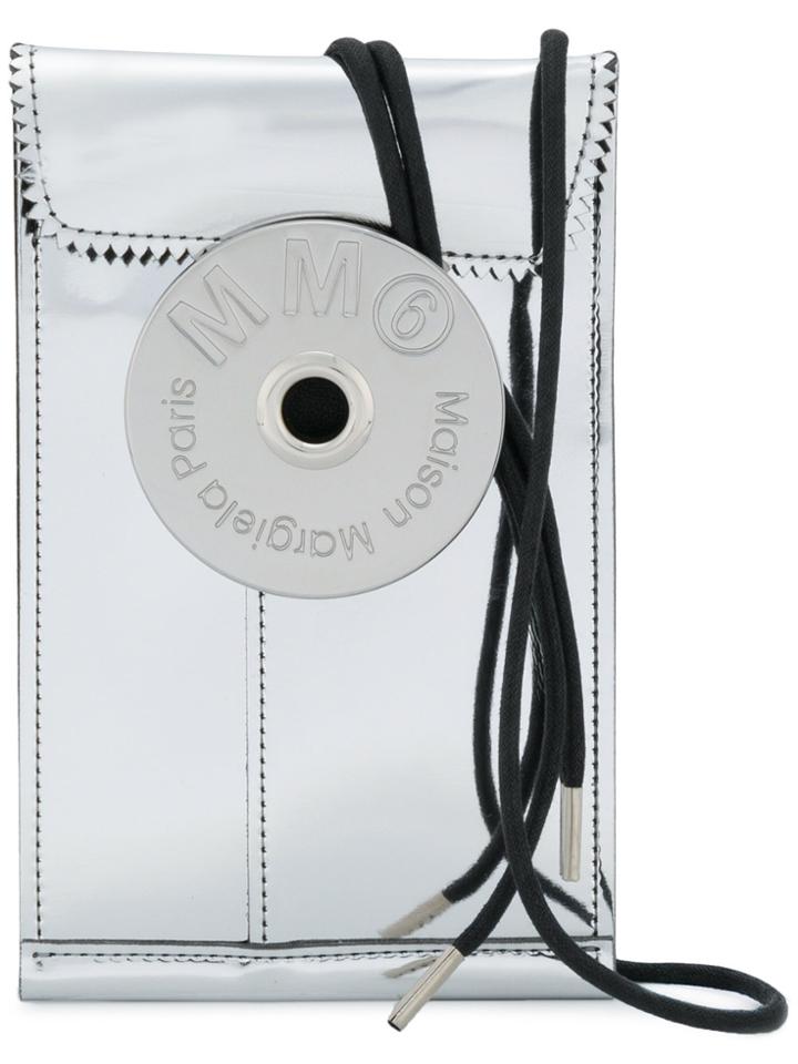 Mm6 Maison Margiela Cardholder Wallet - Metallic