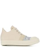Rick Owens Drkshdw Lace-up Low Sneakers - Neutrals