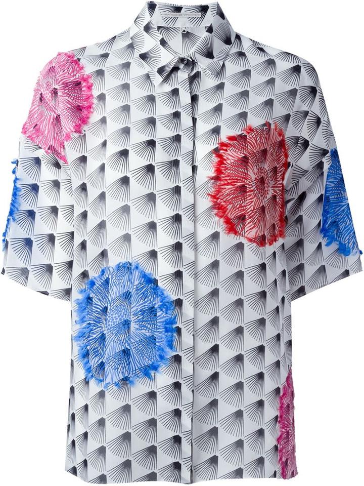 Marco De Vincenzo Dandelion Print Shirt