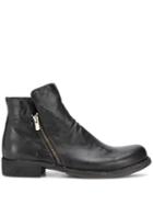 Officine Creative Magnete Zipped Boots - Black