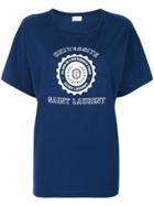 Saint Laurent Université T-shirt - Blue