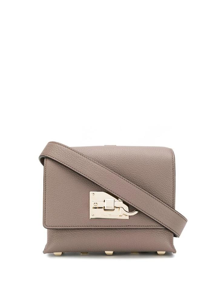 Salvatore Ferragamo The Studio Flap - Neutrals