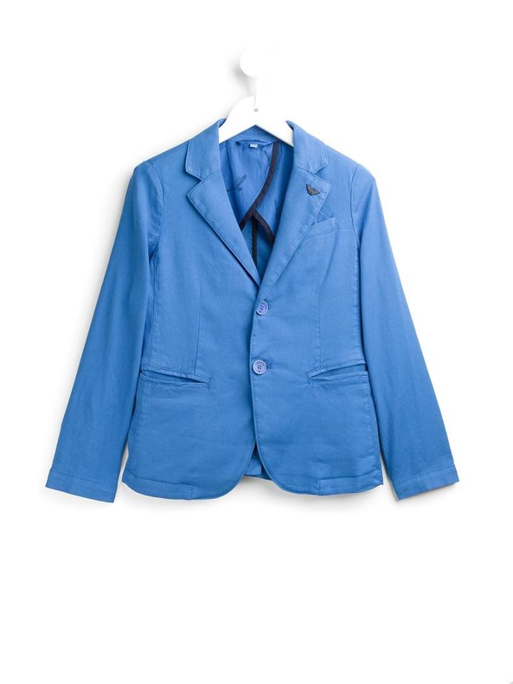 Armani Junior Classic Blazer, Boy's, Size: 12 Yrs, Blue