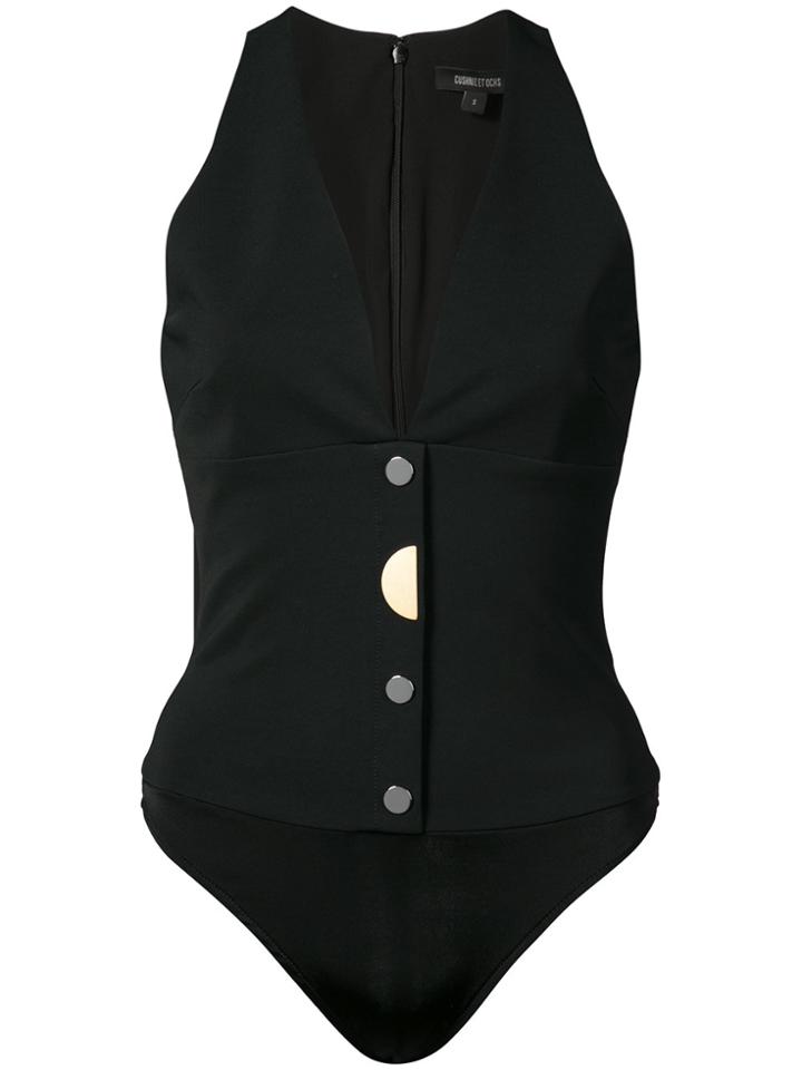 Cushnie Et Ochs Deep V-neck Vest - Black