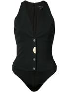 Cushnie Et Ochs Deep V-neck Vest - Black