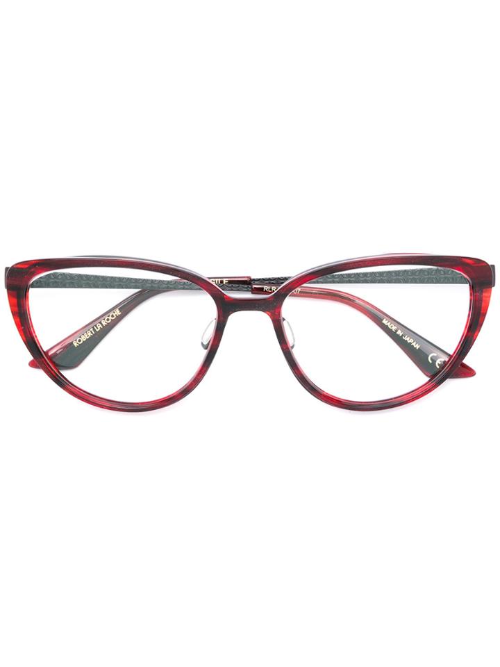 Robert La Roche Fragile Glasses - Red
