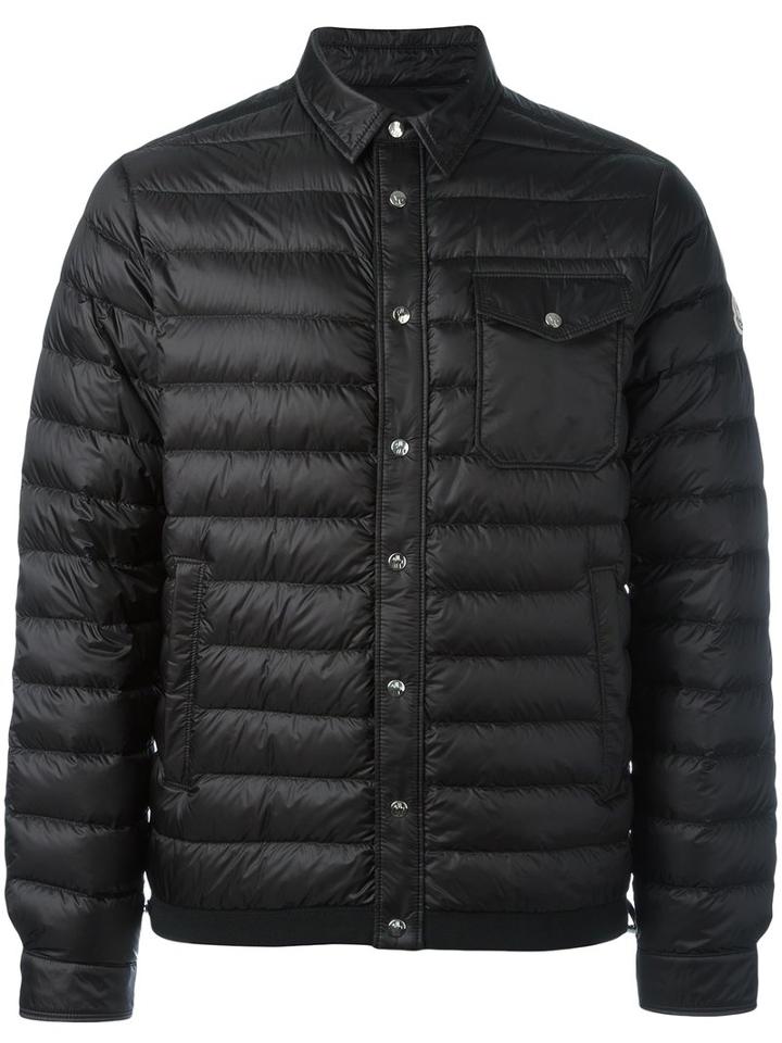 Moncler Christopher Padded Jacket, Men's, Size: 2, Black, Polyamide/feather Down
