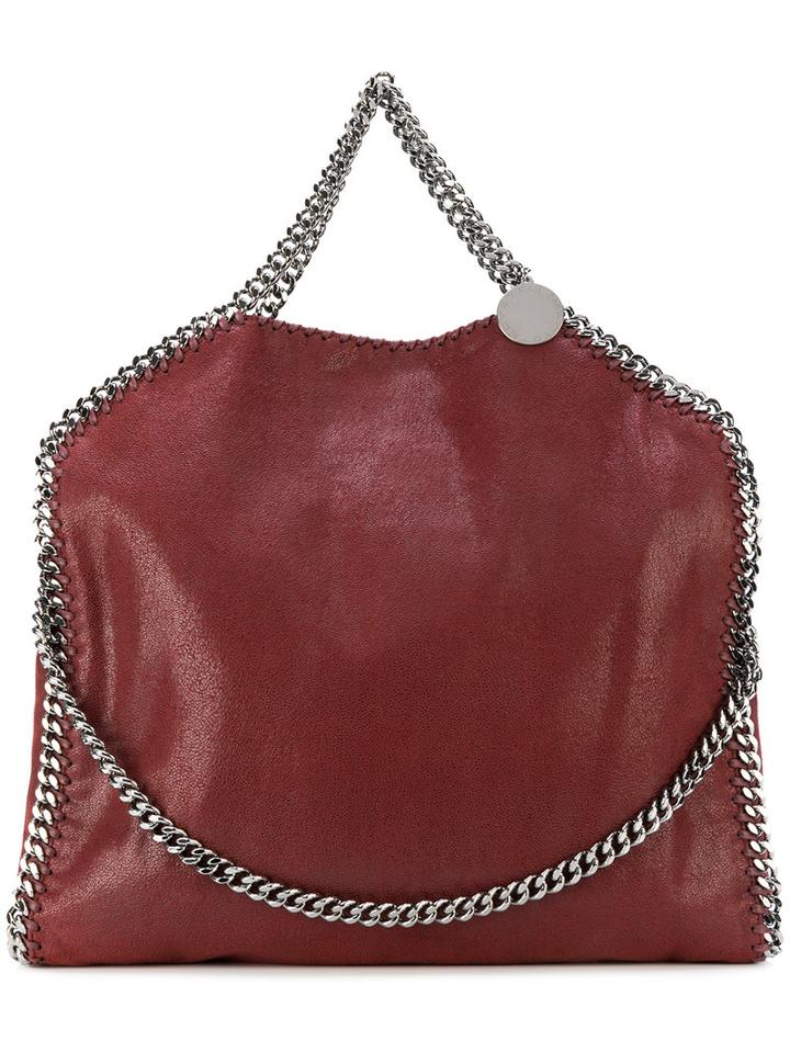 Stella Mccartney - Falabella Tote - Women - Artificial Leather/metal (other) - One Size, Red, Artificial Leather/metal (other)