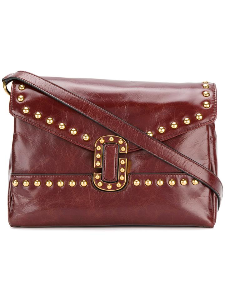 Marc Jacobs Small Studded Envelope Bag - Brown