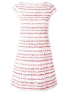 Boutique Moschino Bouclé Mini Dress, Women's, Size: 40, Pink/purple, Cotton/polyamide/other Fibers
