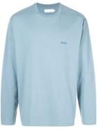 Off Duty Logo Print Sweatshirt - Blue