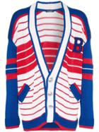 Balmain Baseball Knit Cardigan - Multicoloured