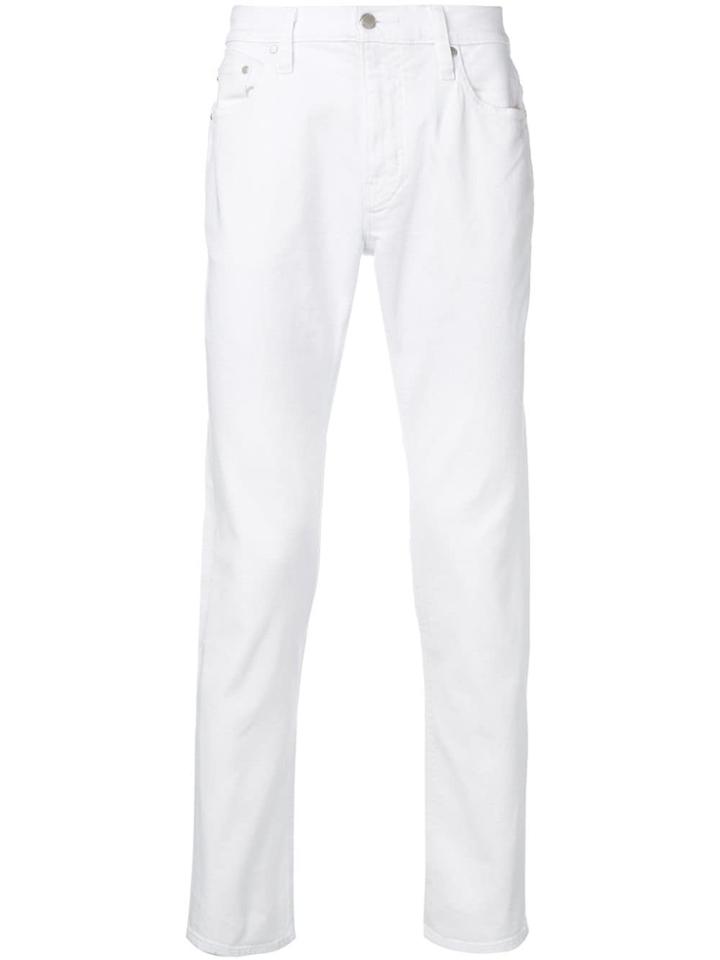 Michael Michael Kors Slim Fit Jeans - White