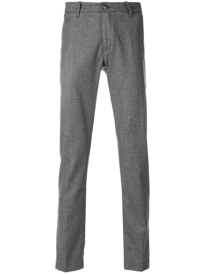 Jacob Cohen Slim Fit Tailored Trousers - Grey