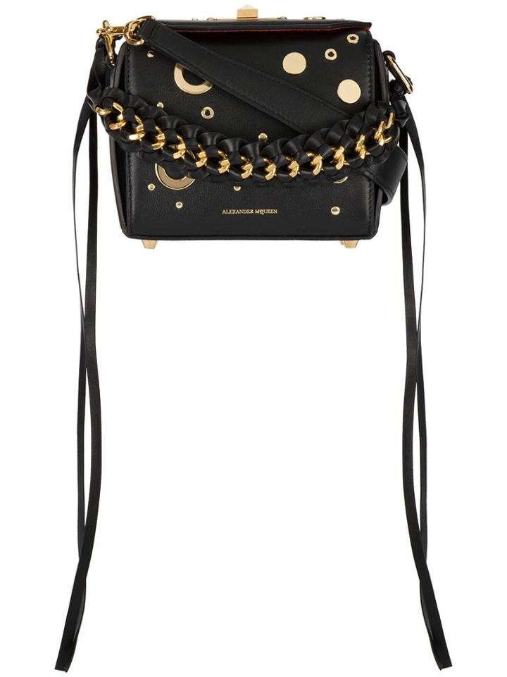 Alexander Mcqueen 16 Box Bag - Black