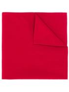 Brunello Cucinelli Classic Pocket Square Scarf - Red