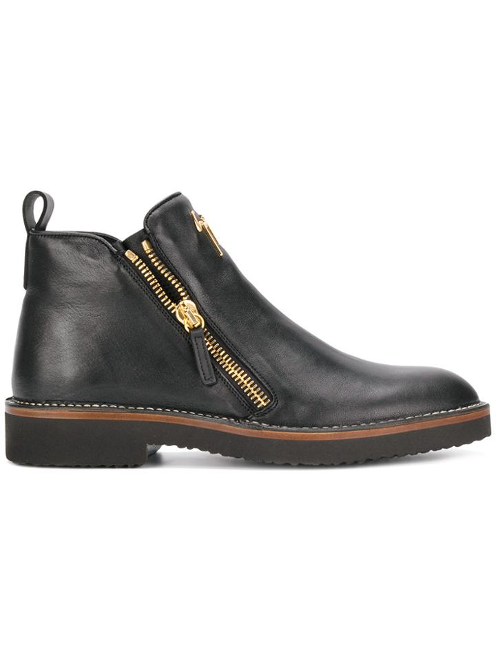 Giuseppe Zanotti Design Austin Chelsea Boots - Black