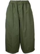 Marka - Balloon Shorts - Men - Cotton - 1, Green, Cotton